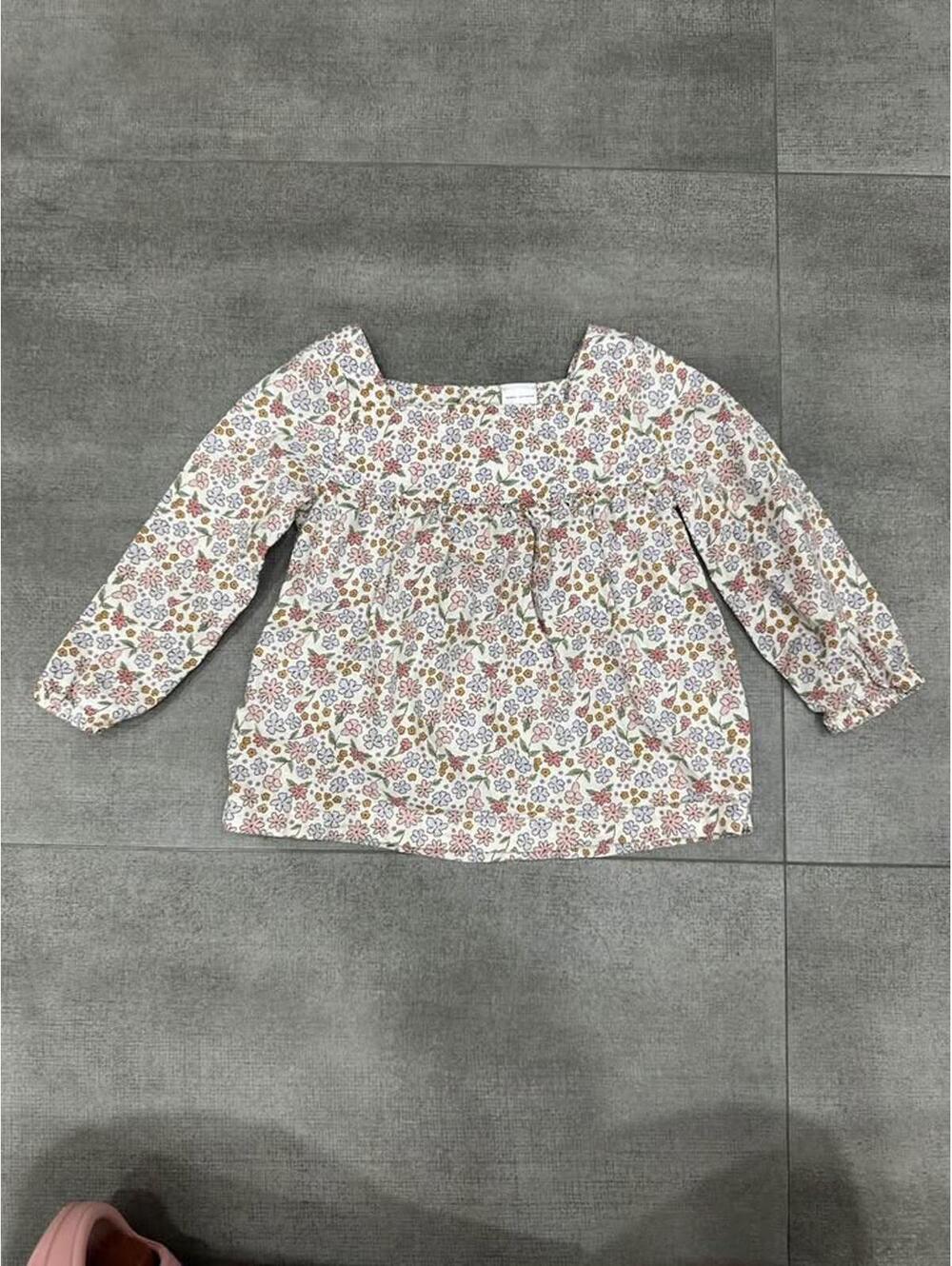 18m • Carter’s • Baby Toddler Girl Clothes • Floral Blouse Shirt